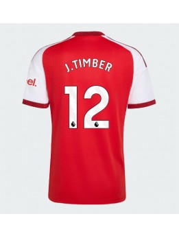Moški Nogometna dresi replika Arsenal Jurrien Timber #12 Domači 2026-27 Kratek rokav Moški Nogometna dresi replika Arsenal Jurrien Timber #12 Domači 2026-27 Kratek rokav